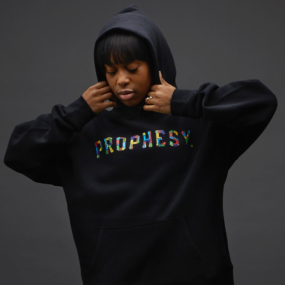 Stained Glass Logo Hoodie