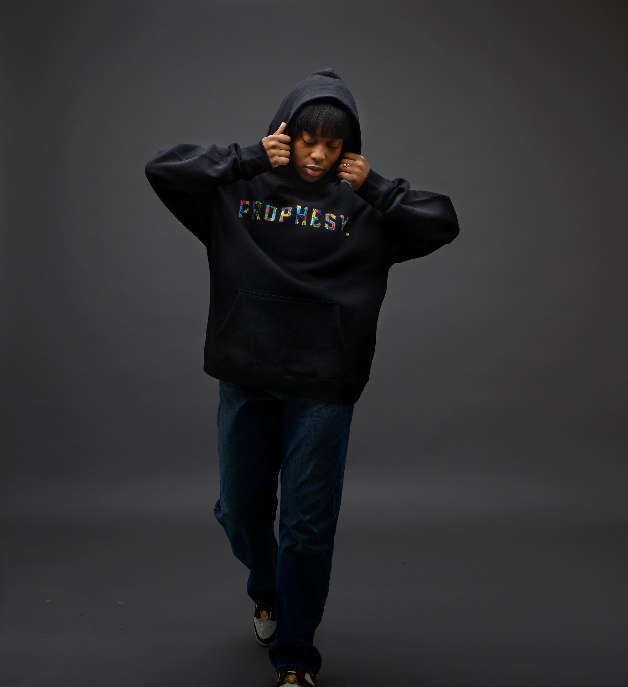 Stained Glass Logo Hoodie