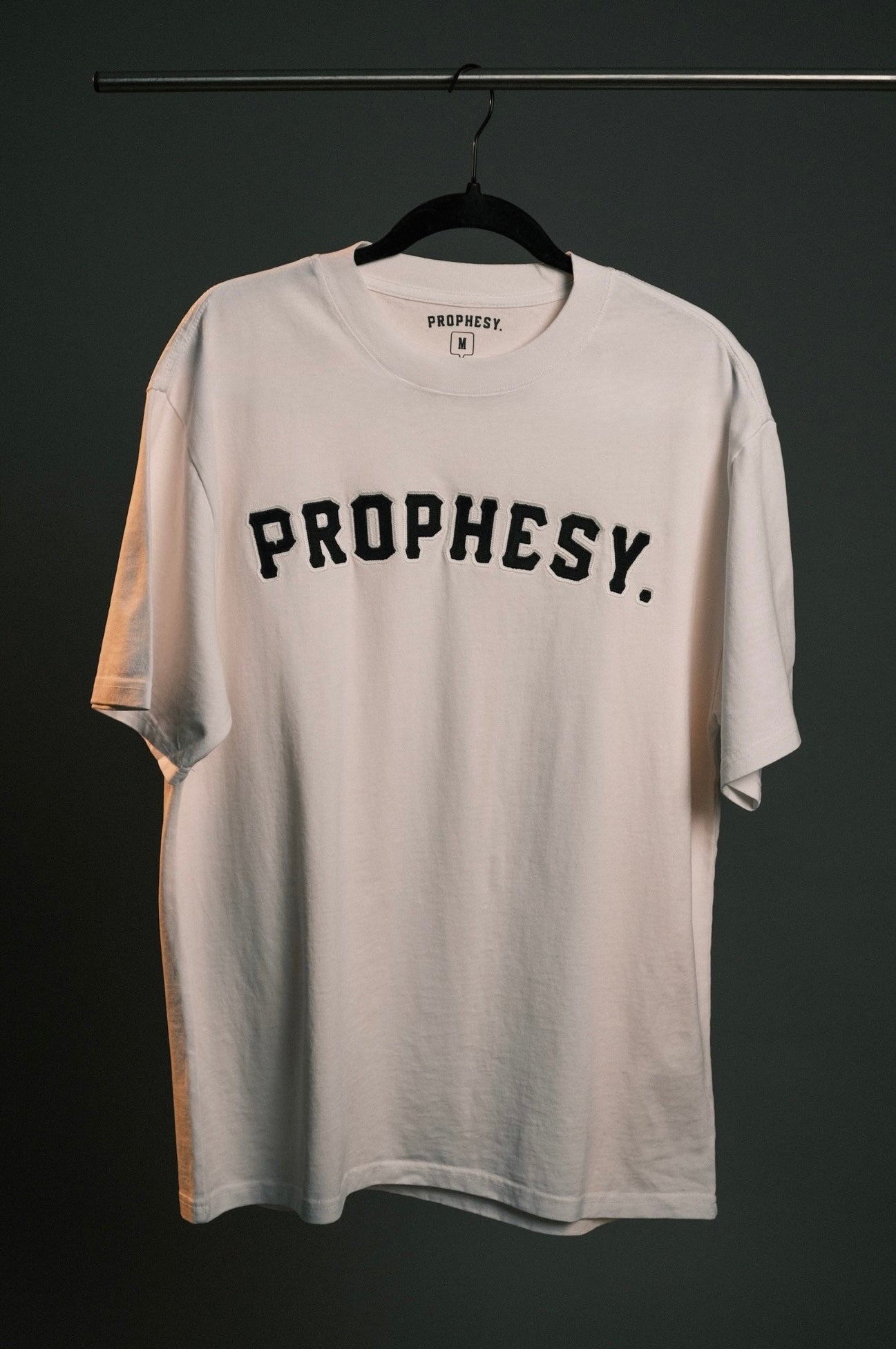 Twill Embroidered Logo Tee