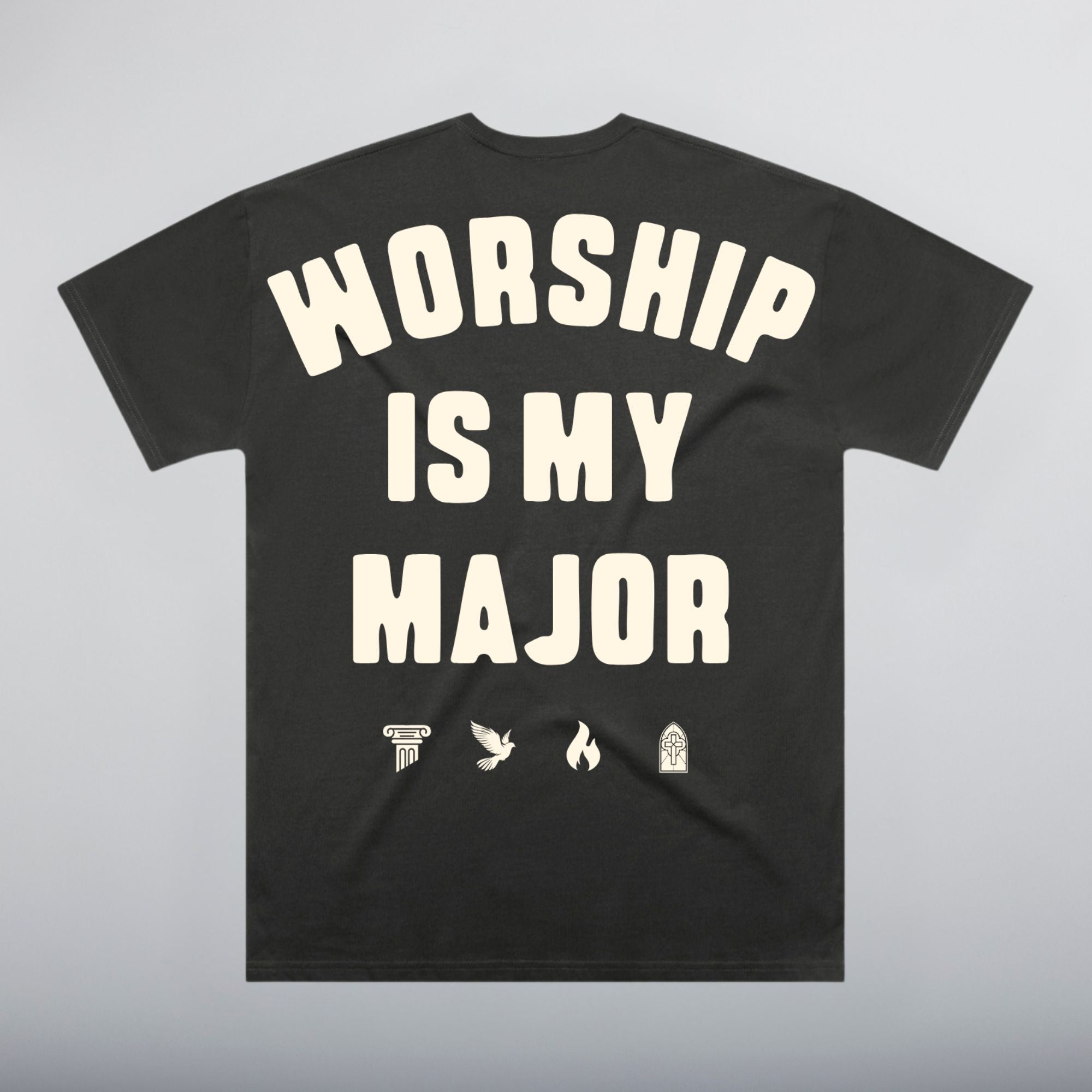 Worship is My Major Oversized Tee