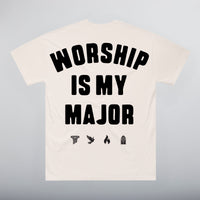 Worship is My Major Oversized Tee