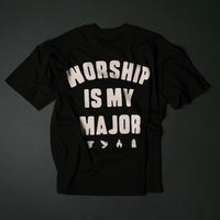 Worship is My Major Oversized Tee